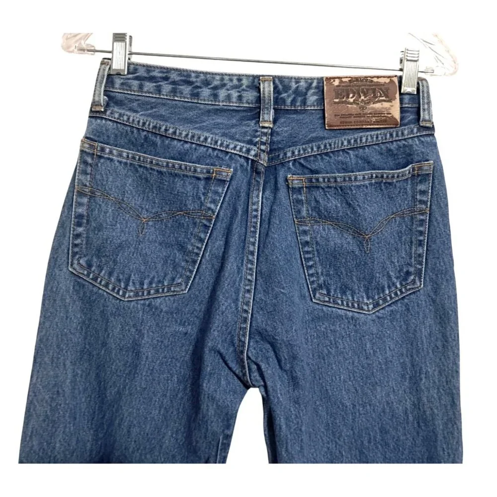 Vintage Edwin‎ Denim Jeans Boot Cut Blue Wash Mens 30 x 30 Waist 28